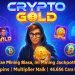 Crypto Gold berhasil menggabungkan dua dunia menarik: slot online dan teknologi mata uang digital. Dengan visual futuristik